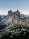 Gray Rocky Mountain Under Blue Sky
