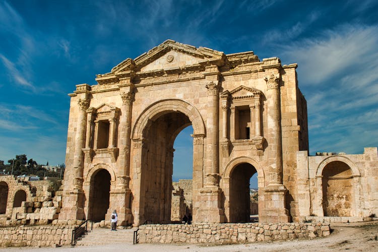 Arch Of Hadrian In Jordan