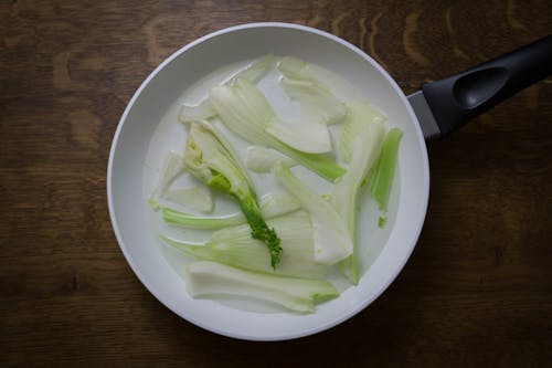 Vegetables on Frying Pan