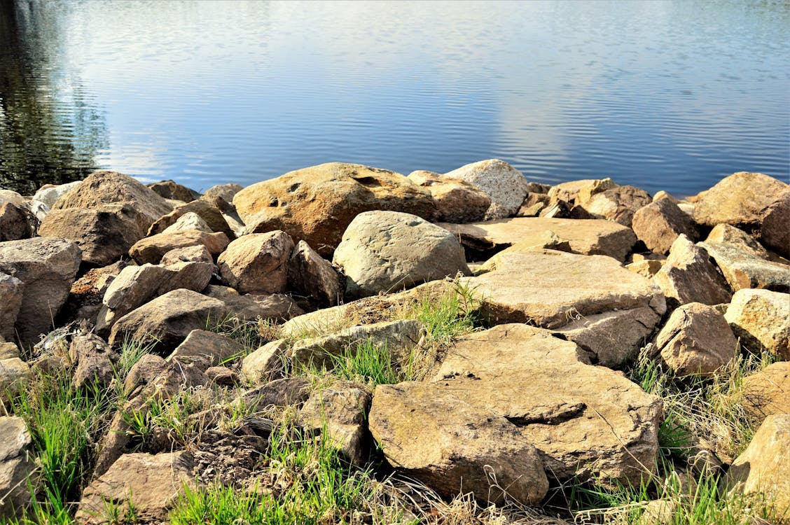 Free stock photo of daytime, reflection, rocks