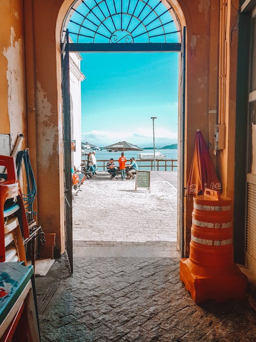 Foto profissional grátis de à beira-mar, acolhedor, ancião