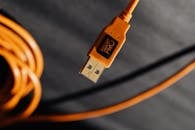 Close-Up Photo of Usb Cable