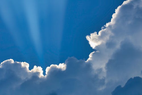 Gratis Immagine gratuita di cielo azzurro, fotografia con le nuvole, meteo Foto a disposizione