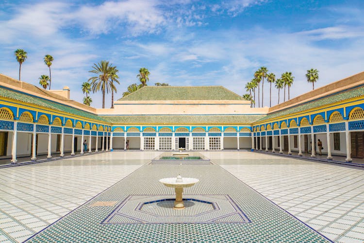 Bahia Palace In Marrakesh, Morocco 