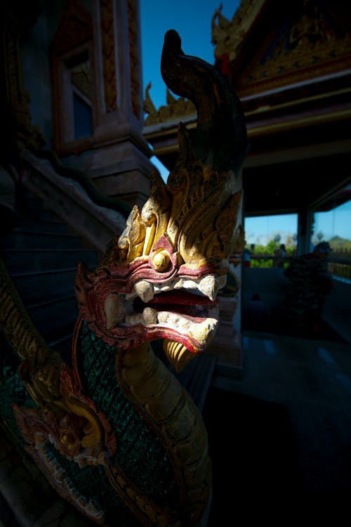 Free stock photo of decoration, dragon, temple