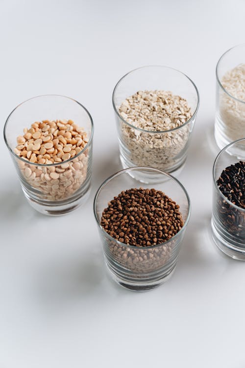 Glasses with Grains