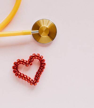 Stethoscope on paperwork