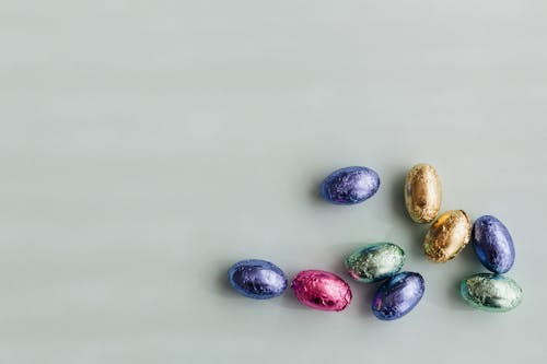 Free Chocolate Eggs Candy Stock Photo
