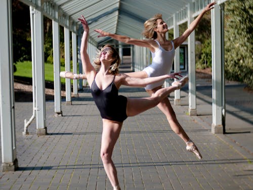 bale dansçıları, beyaz kadın, dans etmek içeren Ücretsiz stok fotoğraf