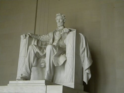 Foto stok gratis abraham lincoln, lincoln, lincoln memorial