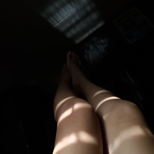 Free stock photo of legs, shadow