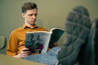 Man Reading a Book