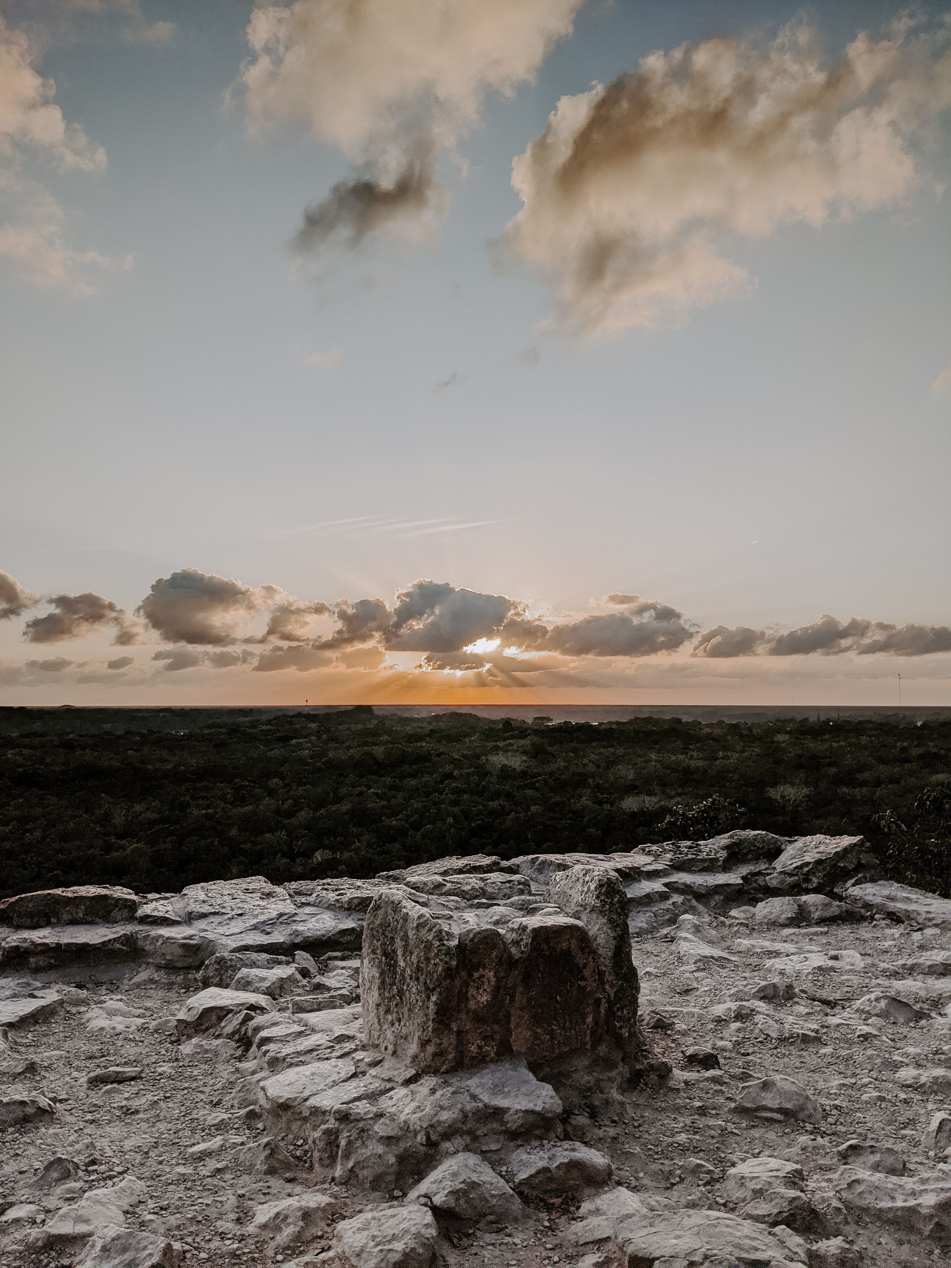 Close-Up Shot of Rock Formation during Sunset · Free Stock Photo