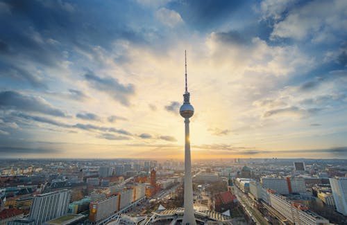 Kostnadsfri bild av alexanderplatz, berlin, horisont