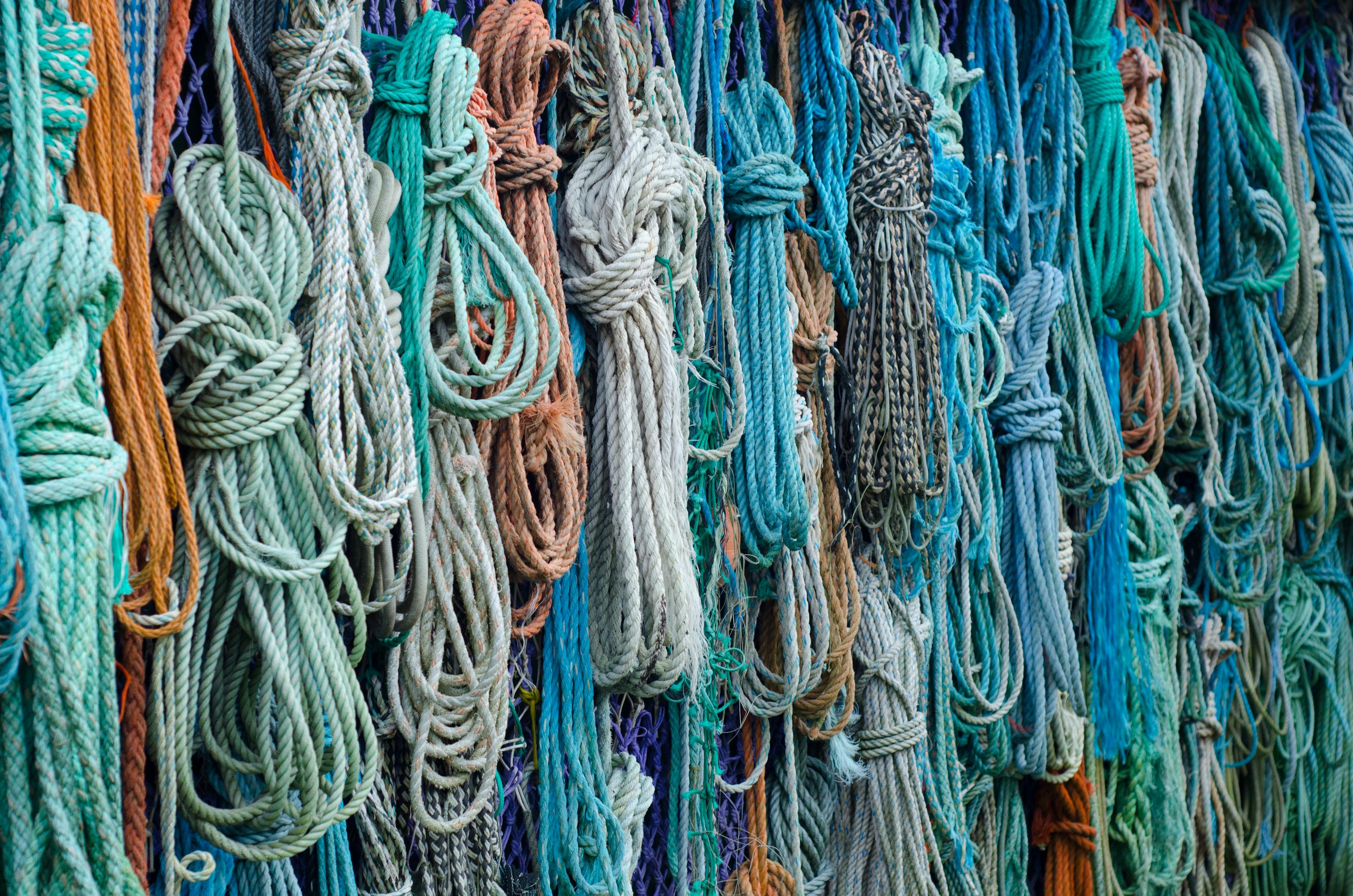 Bunch of Assorted Colored Woven Rope · Free Stock Photo