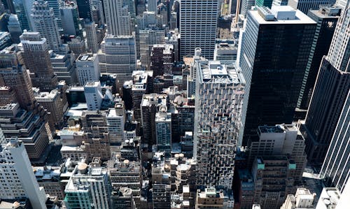 Aerial Photography of City Buildings