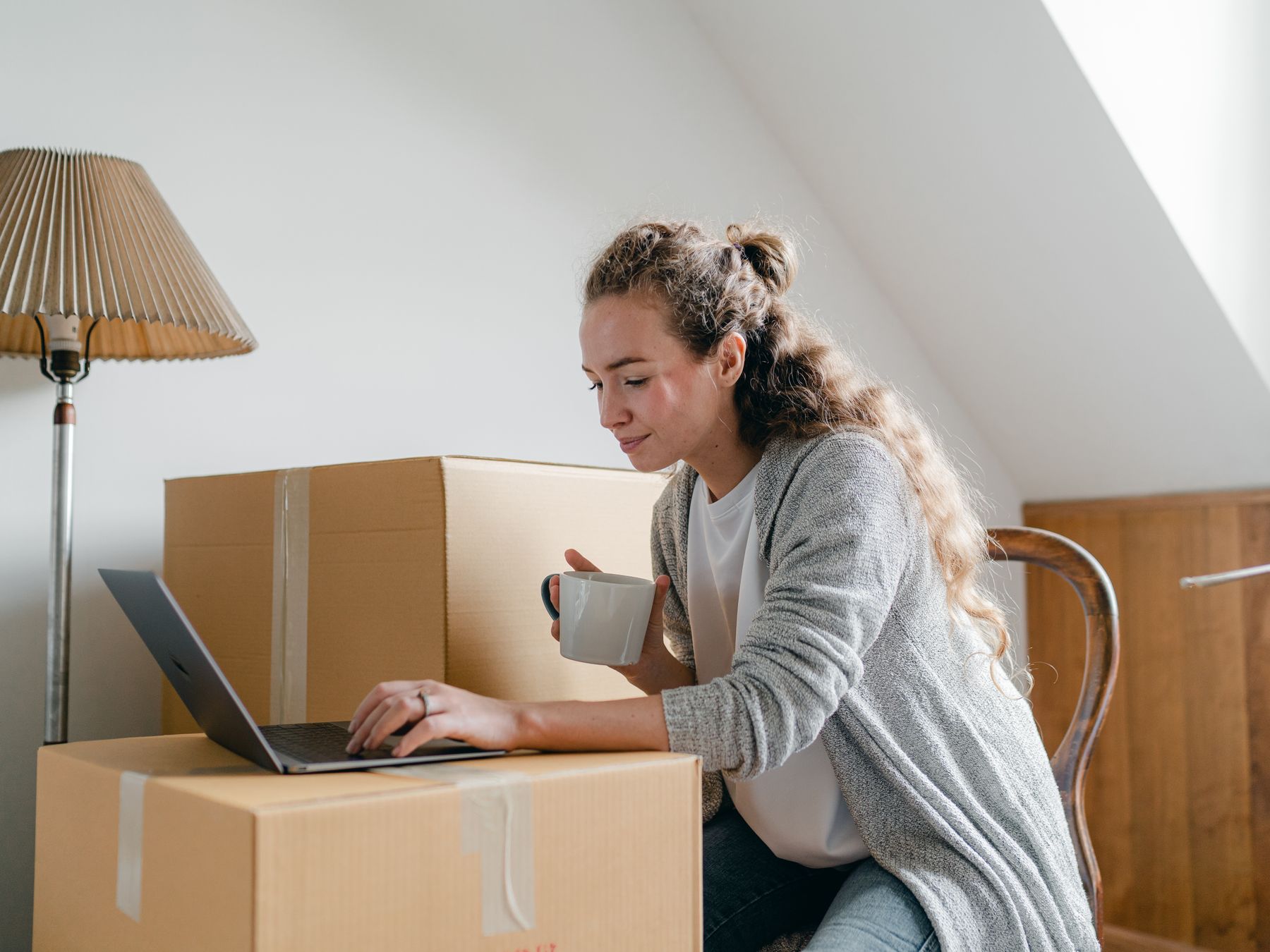 Danby — office relocation team moving desks and equipment