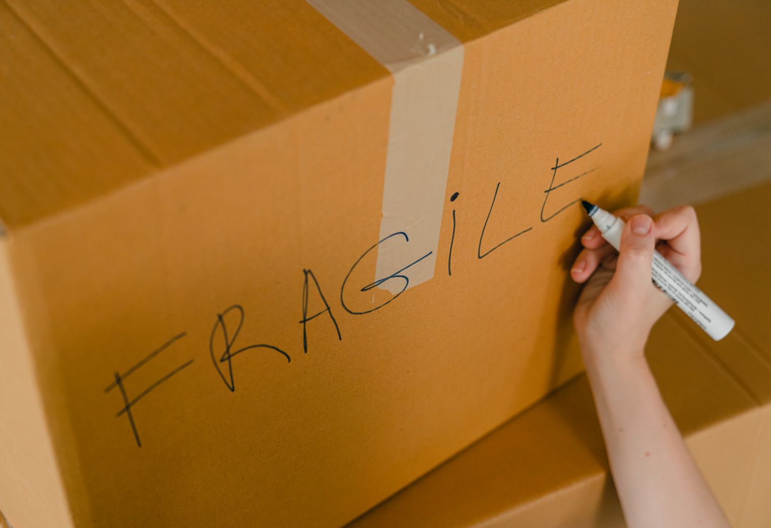 Springfield — professional packers wrapping and boxing belongings