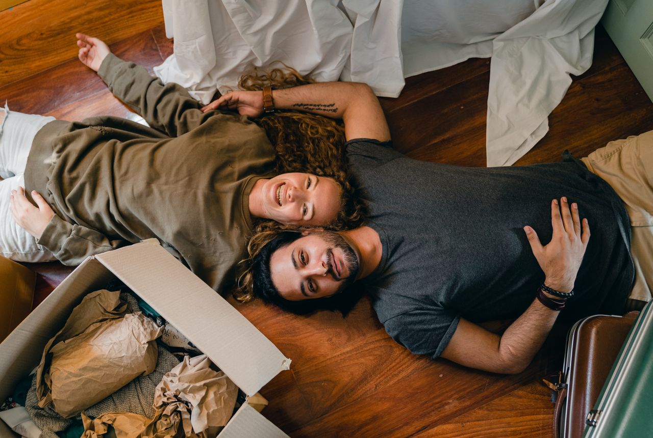Flat & apartment removals Ringstead — removals work in progress
