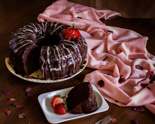 Free stock photo of chocolate cake Stock Photo