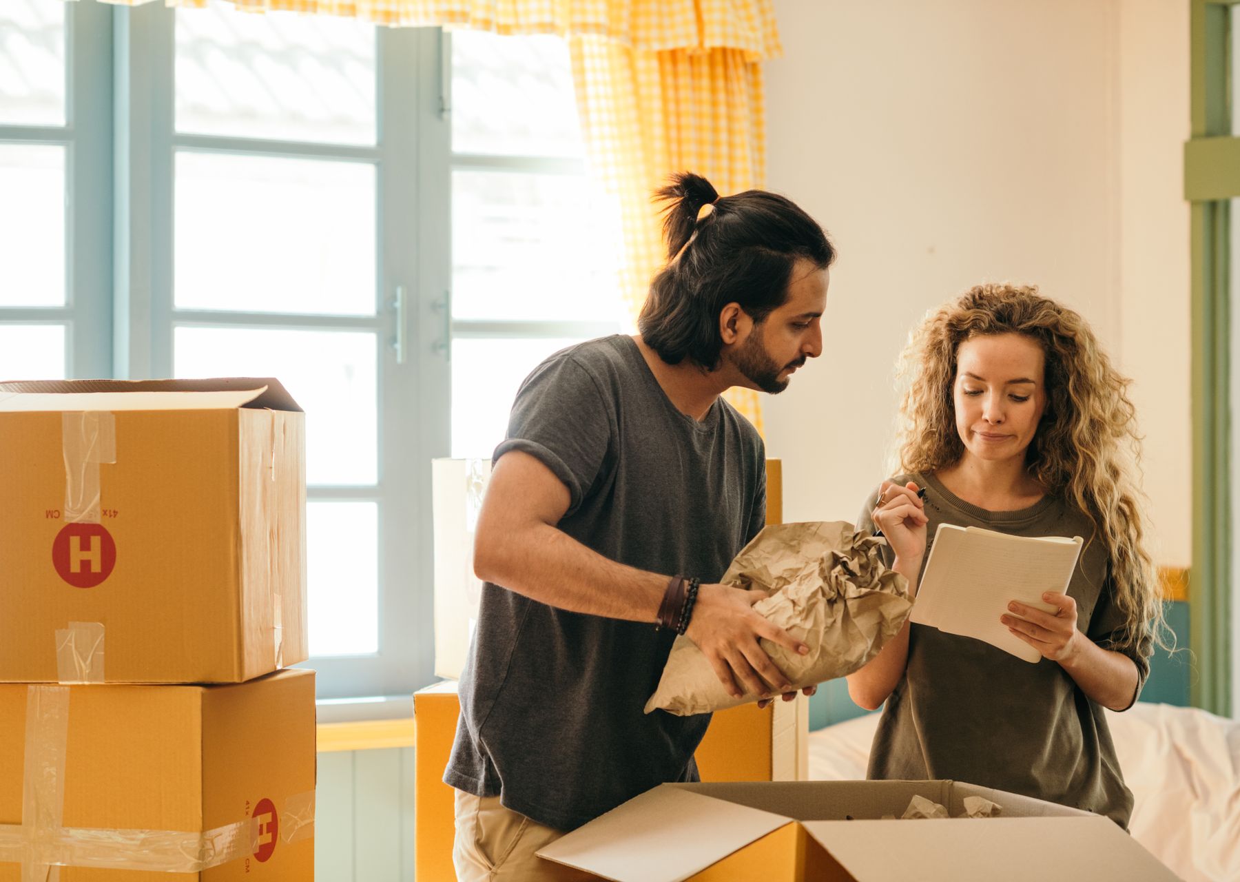 Professional removals crew at work — house removals Birmingham