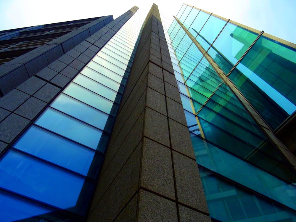 Free Low Angle Photograph of Building Stock Photo
