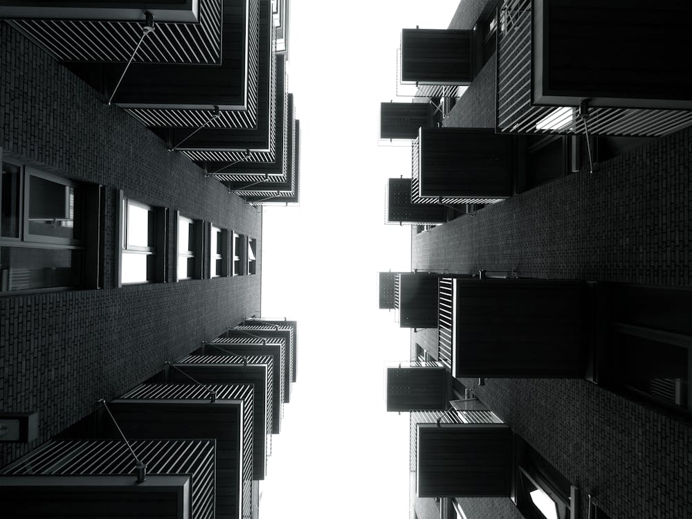 Grayscale Photography of Buildings