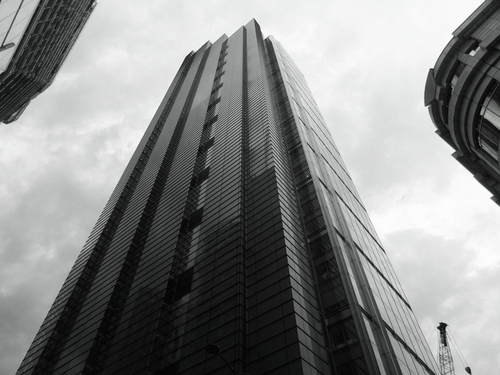 Worm's Eye View of Concrete High-rise Building · Free Stock Photo