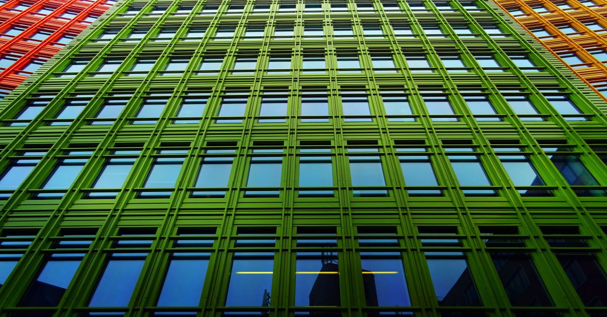 Green High-rise Buildings · Free Stock Photo
