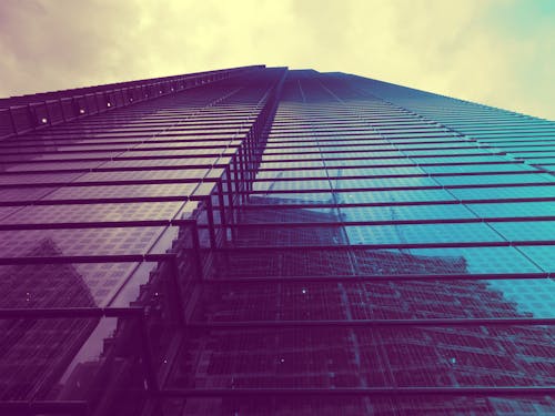 Low Angle Photography of Glass Building