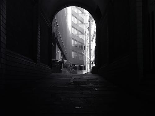 Concrete Hallway