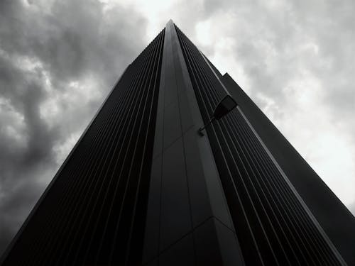 무료 흐린 하늘 아래 건물 스톡 사진