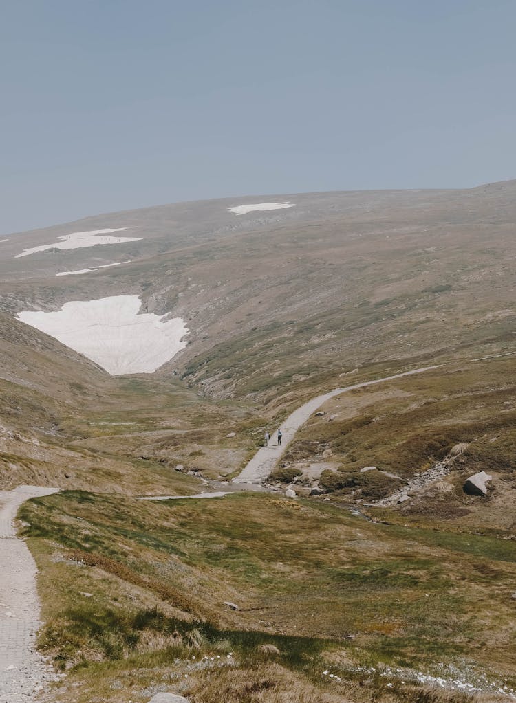 Landscape Scenery Of Kosciuszko National Park In Australia