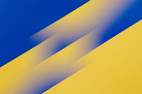 Multiple Patterns of Blue and Yellow Stripes