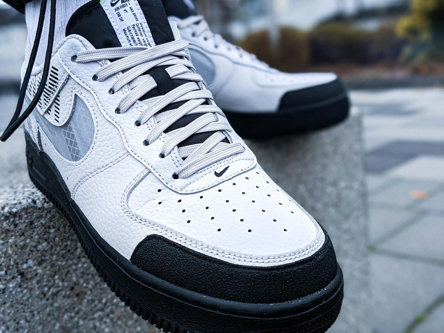 White and Black Nike Air Jordan 1 Shoes · Free Stock Photo