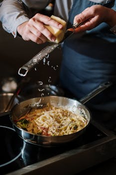 grated cheese image