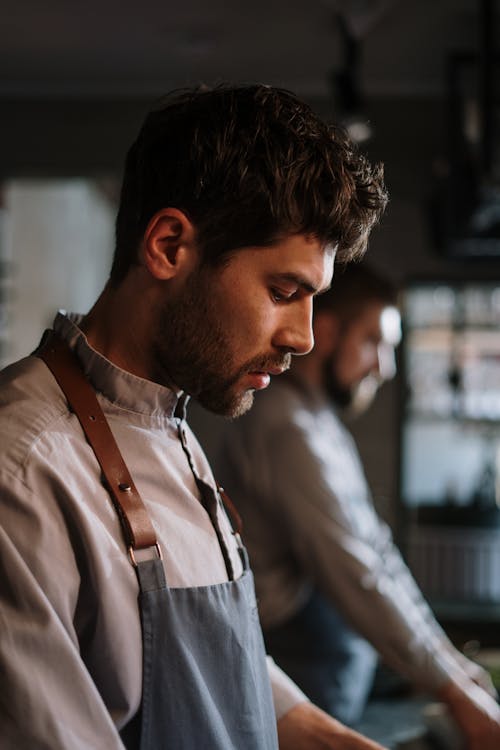 Man in White Button Up Shirt