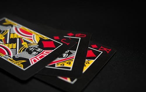 Imagine de stoc gratuită din a închide, blackjack, carduri
