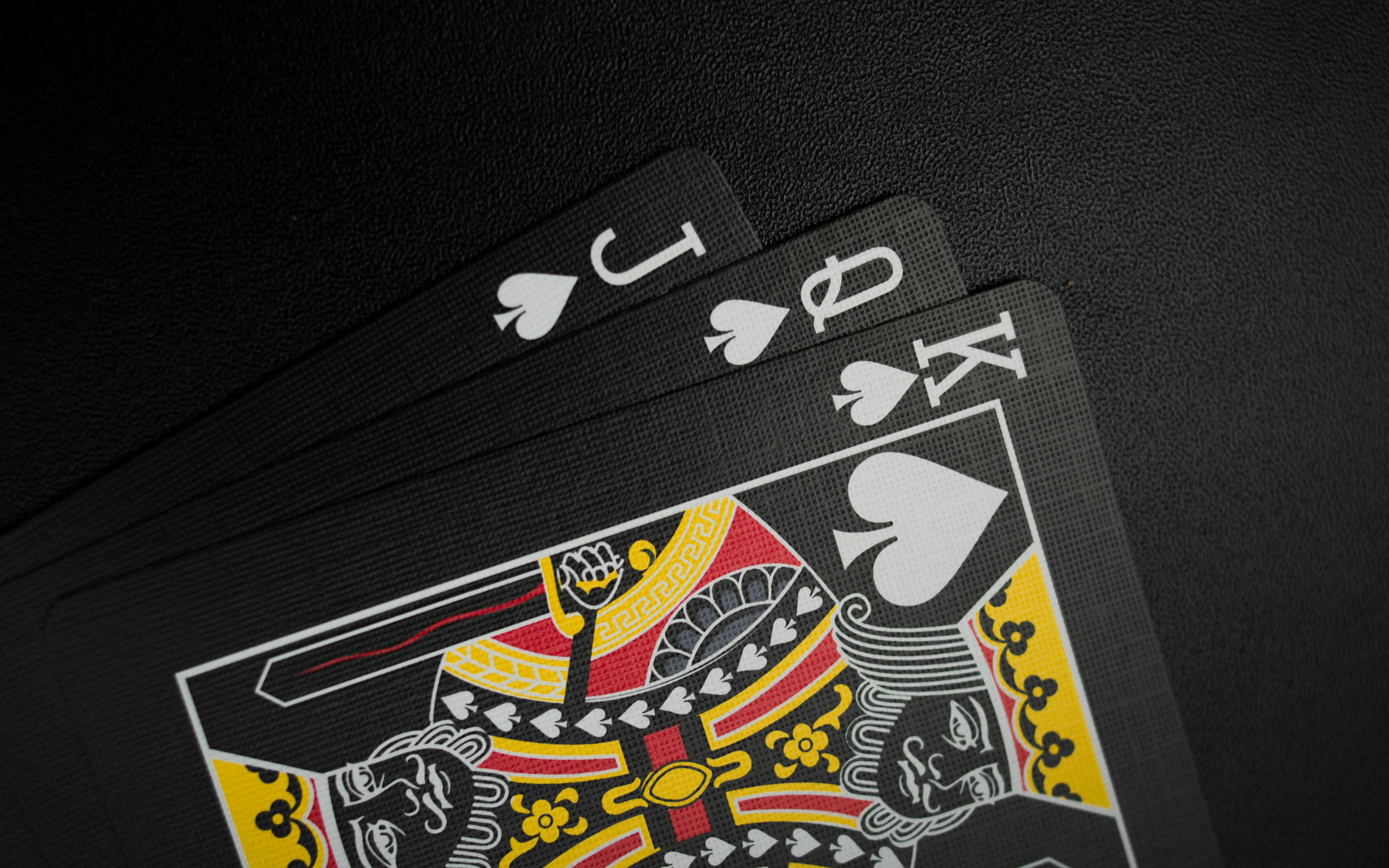 Black Playing Cards on Black Background · Free Stock Photo Black Playing Cards on Black Background · Free Stock Photo
