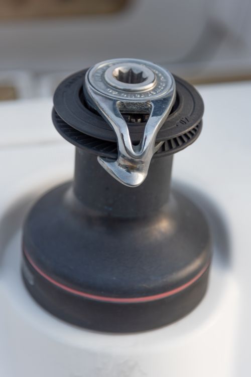 Yacht deck detail