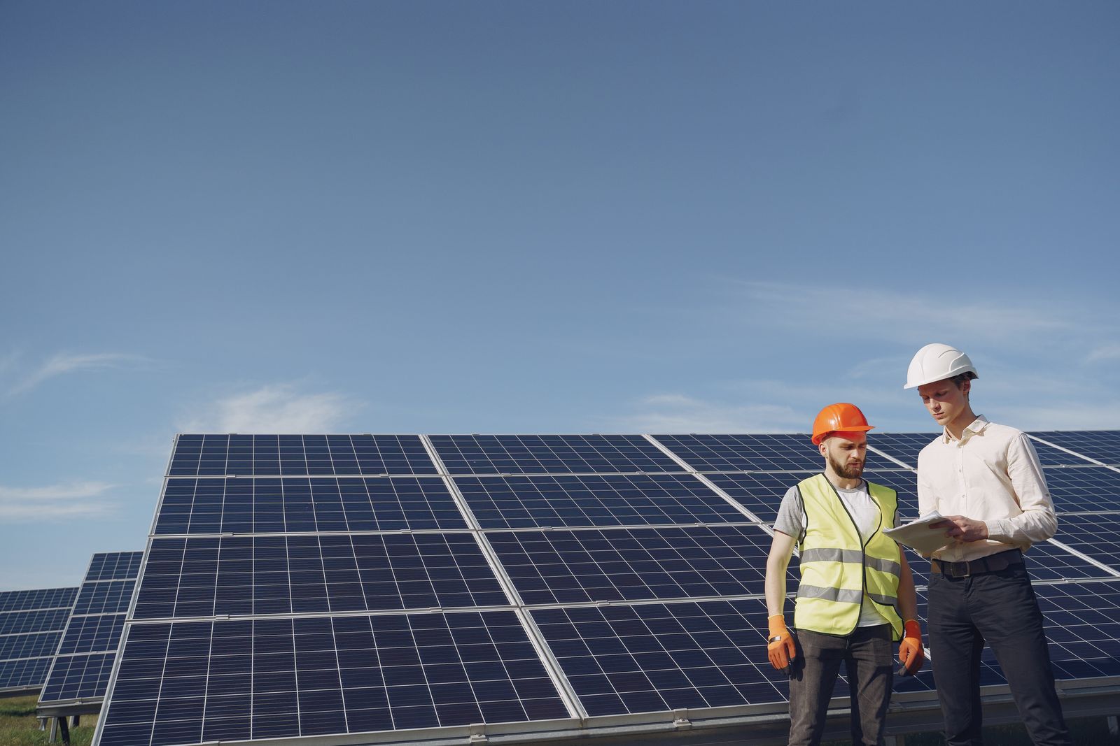 Large solar photovoltaic installation viewed from above illustrating energy-storage technology route into china