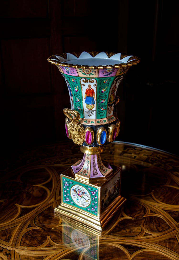 Antique Ornate Goblet