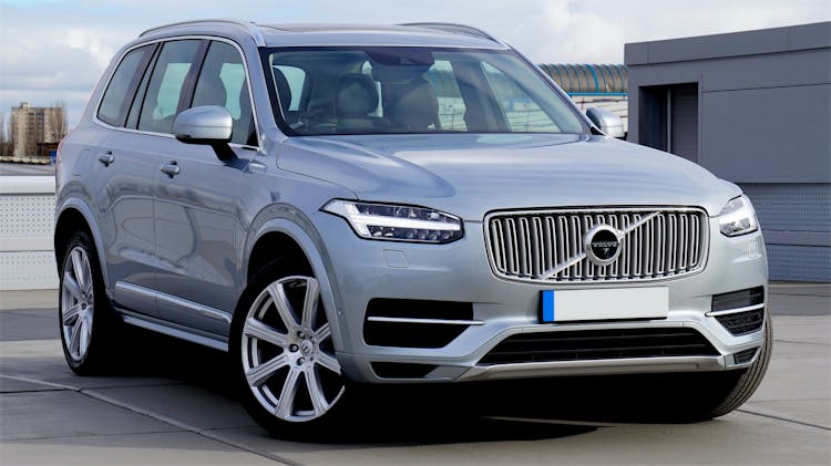 
A Silver Volvo XC90