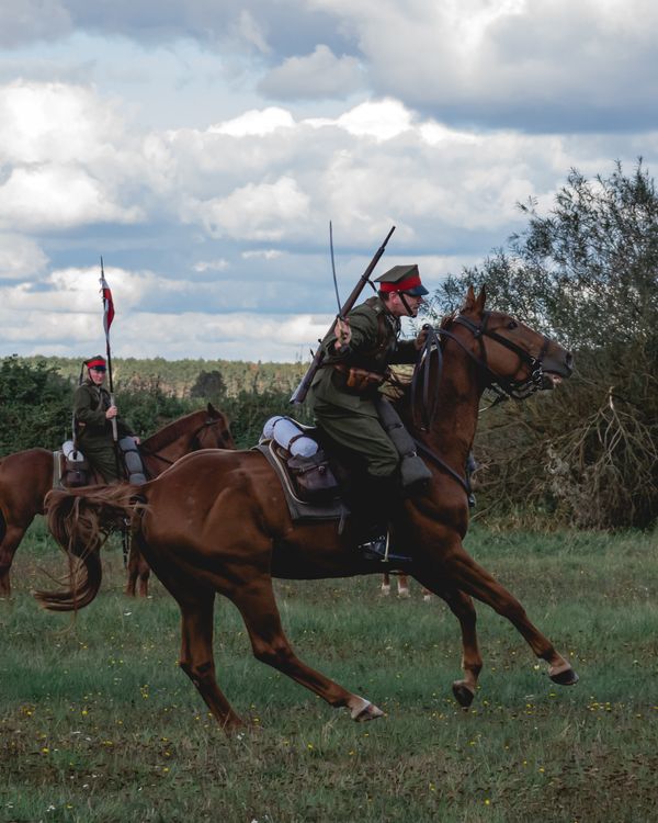 Soldier Riding on Horse · Free Stock Photo