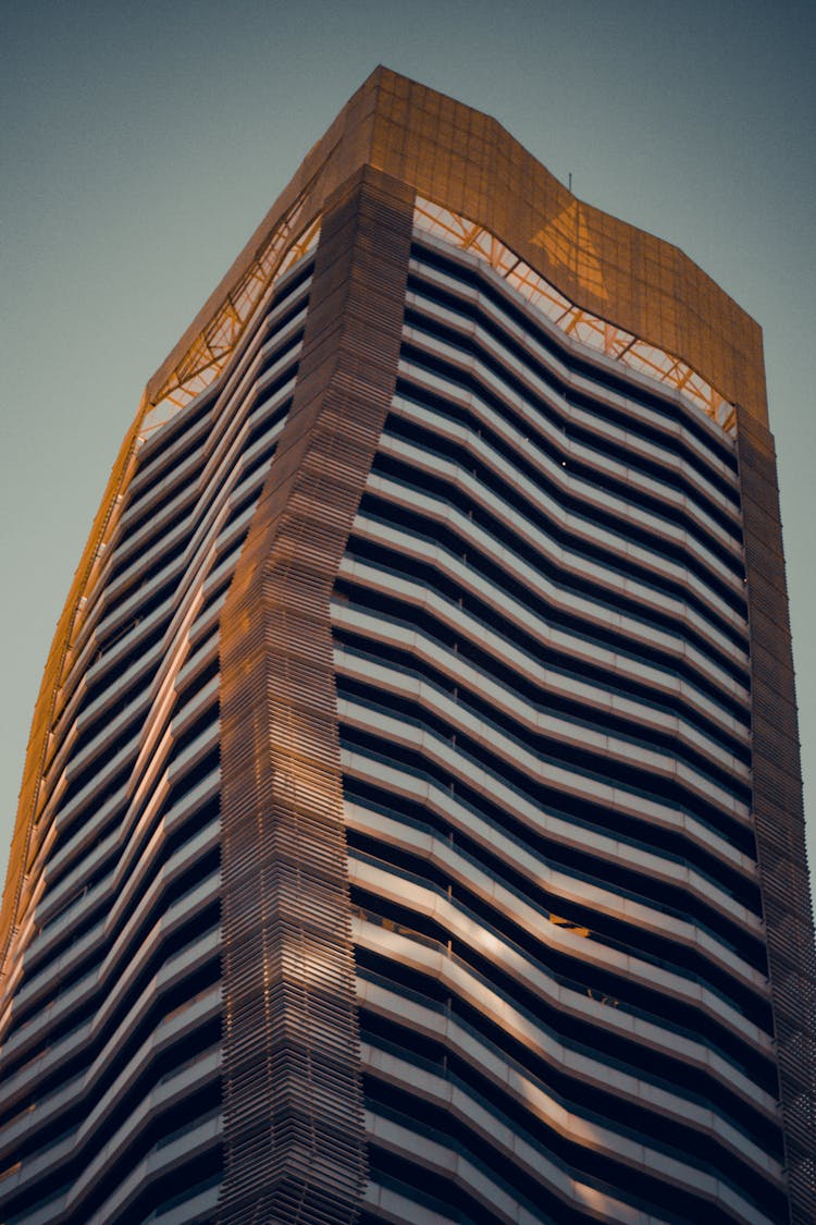 Close-up Of The Mistral Residential Tower