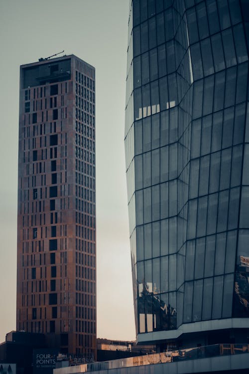 คลังภาพถ่ายฟรี ของ ตัวเมือง, ตึก, ตึกระฟ้า