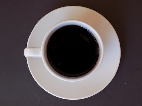 Foto stok gratis dari atas, kafein, kopi hitam
