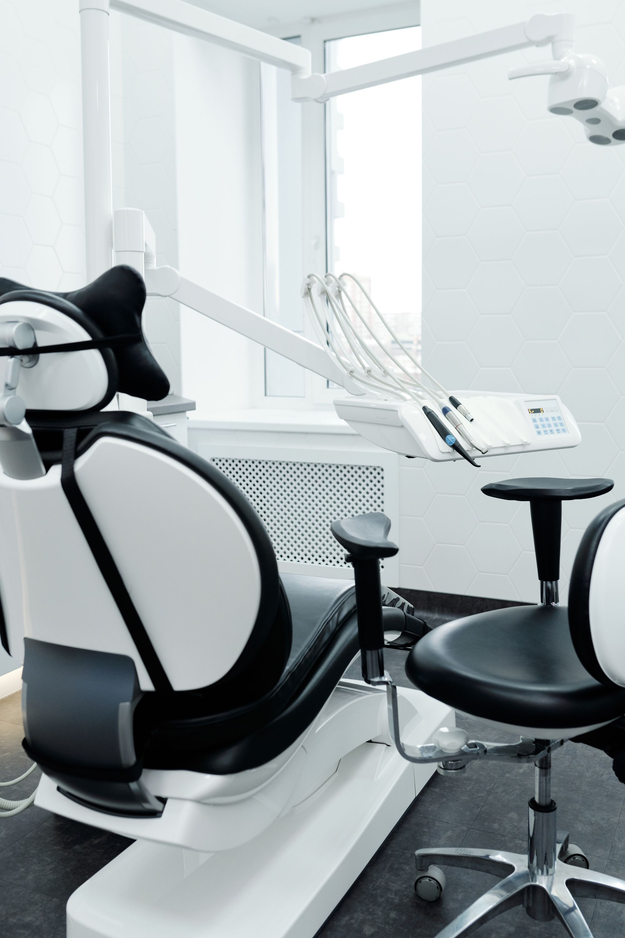 Comfortable waiting lounge in a clinic