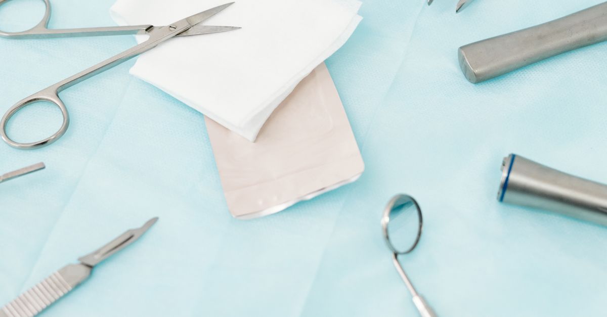 Macro detail of a surgical instrument joint