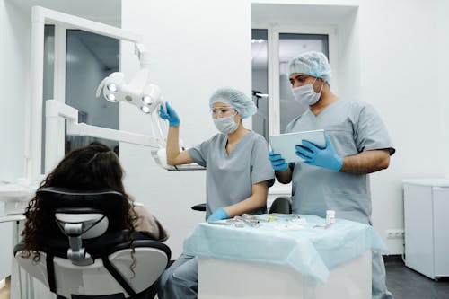 Imagine de stoc gratuită din asistentă medicală, clinică, dentist